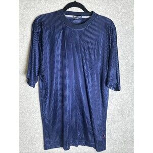 Lot of 3 DELF USA Vintage Vibe Textured Shirts Men's L Streetwear Shimmer Knit